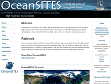 Tablet Screenshot of oceansites.org